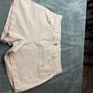 Levi Strauss Pink Jean Shorts